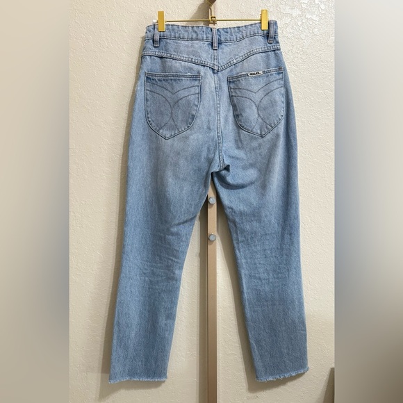 ROLLA'S Dusters High Rise Slim Jeans Blue Size 26 - Picture 7 of 14